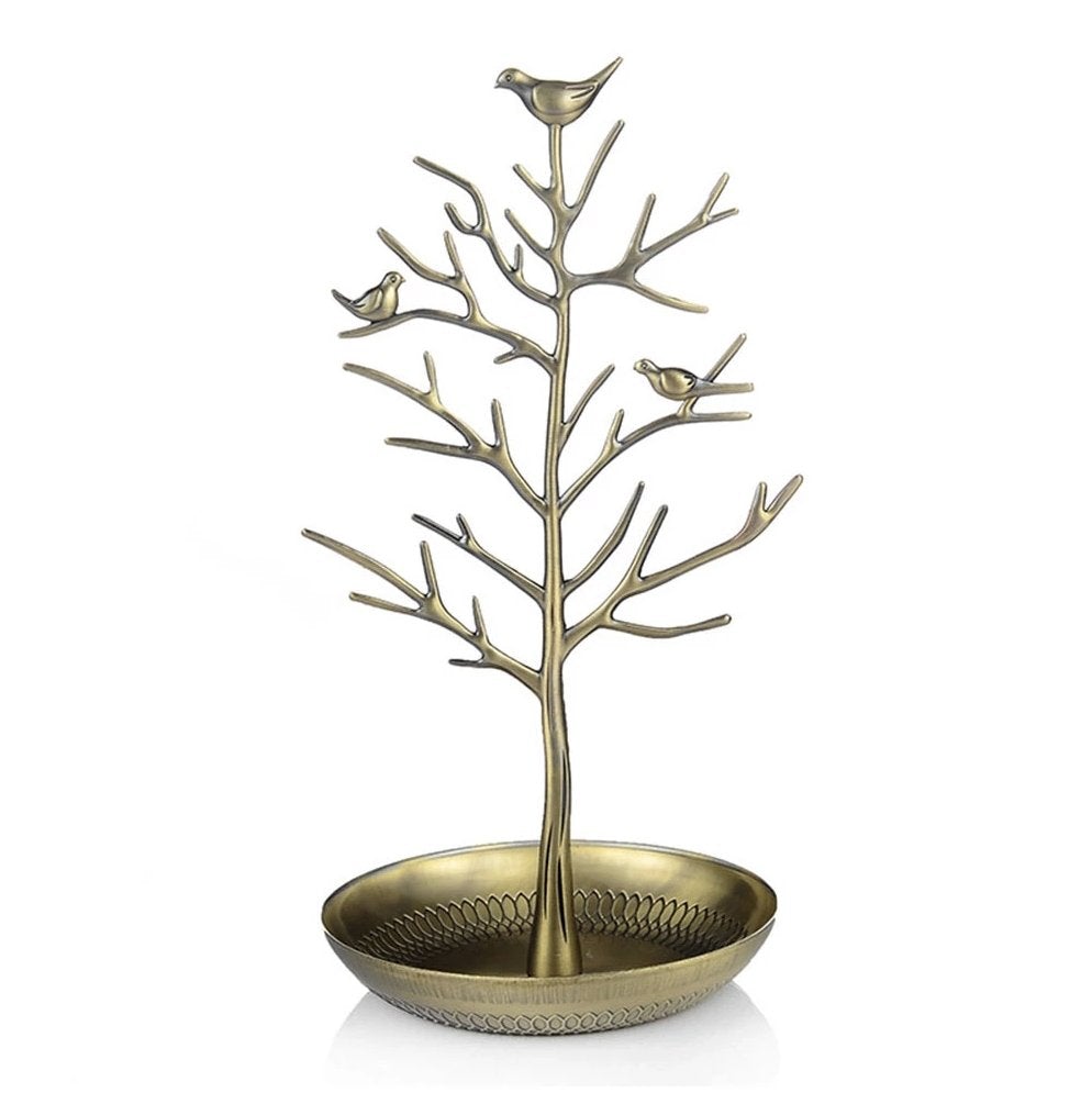 arbre à bijoux en laiton