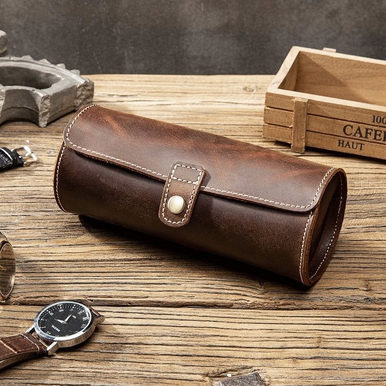 boite a montres en cuir